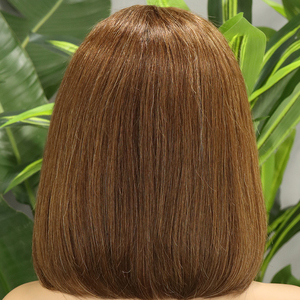 FH #P4/27 Front Highlight Straight Human Hair Bob <b>Wigs</b> 13x4 Transparent Lace Frontal Vietnamese Hair <b>Short</b> <b>Wig</b> - Product Image 2