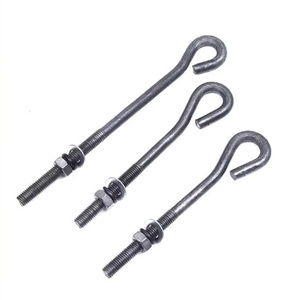 Perno de anclaje de maquinaria de longitud corta con tuerca y arandela Perno de anclaje resistente a la corrosión Instalación de equipos de fábrica de EE. UU. - Product Image 6