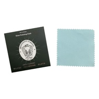 Chiffon de polissage argenté pour l'entretien des bijoux en or et argent, élimination de l'oxydation, chiffon de nettoyage professionnel, origine Fujian