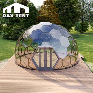 Dôme géodésique <span class=keywords><strong>de</strong></span> glamping <span class=keywords><strong>de</strong></span> 8 m <span class=keywords><strong>avec</strong></span> entrée hexagonale pour suite <span class=keywords><strong>de</strong></span> villégiature et hôtel Airbnb - Product Image 6