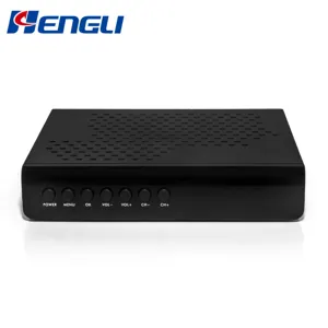 Set Top Box Pemutar Media HD, Penerima Tv Digital, Satelit Dekoder DVB-S2 1080P Dvb