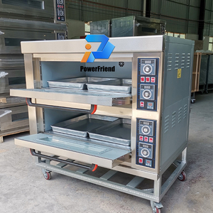 4 bốn tầng công nghiệp horno panadera forno pizze một gas pizzaofen Pizza ofen Para Pan con hơi loại bánh mì nhà sản xuất lò nướng - Product Image 2