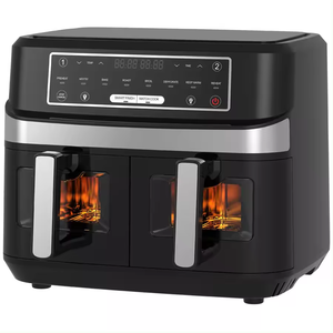 Aifa 12L双篮空气油炸锅数字双区<span class=keywords><strong>2</strong></span>篮夸脱带双篮的深空气油炸锅 - Product Image 6