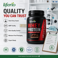 Liferio OEM/ODM Nutrition pour Poudre de Protéine de Lactosérum 100% pour Adultes - Compléments Nutritionnels Sportifs par Séance d'Entraînement