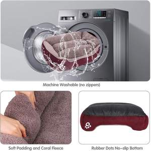 Hochwertiges Hundebett im Großhandel, Personalisiertes Haustierbett aus PP-Baumwolle, Warmes, Gemütliches, Natürliches Plüsch-Hundekissen in Verschiedenen Größen für Katzen und Hunde - Product Image 5