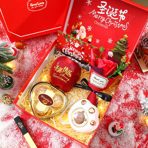 هدية عيد الميلاد الجديدة التفاح عيد الميلاد الفاكهة مجموعة لإعطاء الفتيات عيد ميلاد هدايا عملية ذات مغزى - Product Image 4