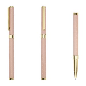 Stylo Roller Métallique Fin et Élégant Rose pour Signature – Papeterie Fantaisie Mignonne – Vente en Gros et Détail pour Femme d'Affaires, Fille, Cadeau d'Anniversaire - Product Image 2