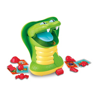 Jeu de société amusant et populaire pour 2 joueurs, jeu interactif intellectuel pour les fêtes, jeu du serpent gourmand pour enfants en plastique