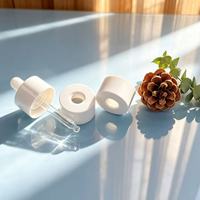 Flacon compte-gouttes minimaliste en verre transparent, bouteille vide rechargeable pour sérum, huile essentielle, échantillons de soins de la peau en voyage
