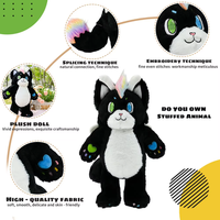 Mascotte en peluche personnalisée, jouet doux et mignon, animal en peluche, fabricant OEM, créez votre propre marque, poupée personnalisable, faible MOQ, vente en gros
