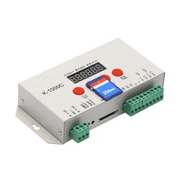 Ws2801 Ws2811 DMX512 RGBW Kartu SD, Pengontrol Strip Led Rgb K-1000C Dapat Diprogram