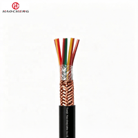 Câble de commande blindé DJYVP en cuivre avec isolation PVC pour connexions de signal d'instrument informatique