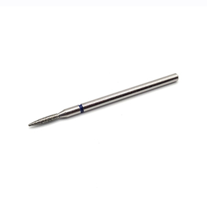 Fraise à ongles diamantée de 1,6 mm, logo personnalisé, pour cuticules fines, manucure russe, ensemble de fraises en cristal - Product Image 2