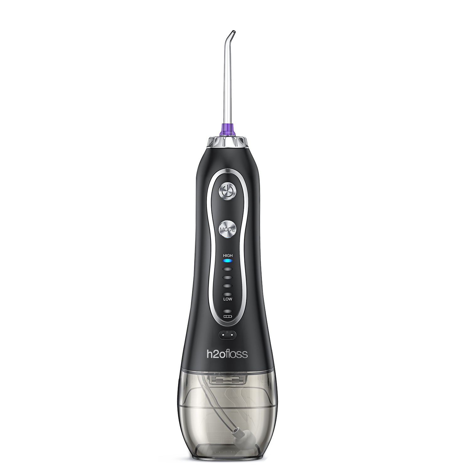 H2ofloss Popular Cordless Dental Teeth Irrigator, water flosser with 2500mAh battery
