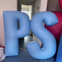 Panneaux publicitaires gonflables personnalisés en PVC/miroir imprimés UV avec logo, enseignes mobiles gonflables publicitaires