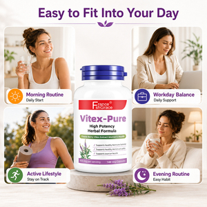 Suplemento de Vitex de Alta Potencia Shecome al por Mayor, Fabricante de Cápsulas de Bayas de Chaste para la Salud Hormonal y Menstrual de la Mujer - Product Image 2