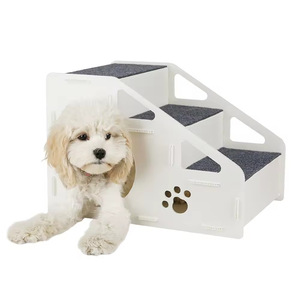 Wangmiao Katzen-Klettergerüst Katzenhaus Faltbar Verstärkt Rutschfest Waschfrei Leiter Hundetreppe für Innenbereich Minimalistisch Allzweck - Product Image 6