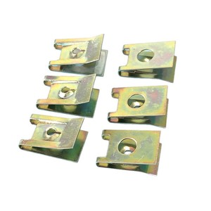 U Shaped <b>Car</b> Screw Base <b>Clips</b> For Suzuki Liana Splash Reno Swift SX4 Stainless Steel Automotive Fastener 10 20 30 50 Pack - Product Image 5