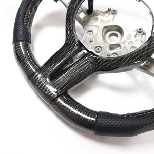 Offre Spéciale <span class=keywords><strong>BMW</strong></span> M3 M6 F80 F82 F12 F13 Volant en fibre de carbone en forme de D Poignée Alcantara - Product Image 4