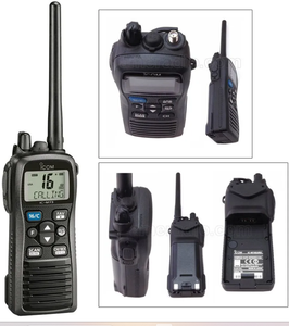 วิทยุสื่อสารทางทะเลแบบพกพา Icom IC-M73 PLUS IC-M73 IC-M73E กันน้ำ กำลังส่ง 6 วัตต์ VHF พร้อมกำลังเสียง 700 มิลลิวัตต์ - Product Image 1