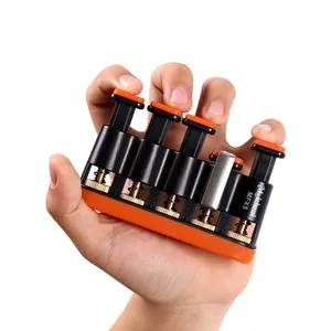 Entraîneur de doigts réglable pour la force de préhension, idéal pour le piano, la guitare et les exercices à cinq doigts – Accessoire de renforcement pour instruments de musique - Product Image 1