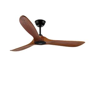 พัดลมร้านอาหาร LED เรียบง่ายทันสมัยควบคุมด้วยรีโมท110V/220V ลมแรง ac/dc มอเตอร์5ตัวกระจกพัดลมเพดานไฟฟ้า - Product Image 1