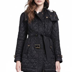 Doublure en satin vestes matelassées/vestes matelassées faites sur mesure en polyester, vestes matelassées grises - Product Image 1