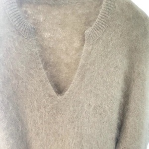 <span class=keywords><strong>Maglione</strong></span> lavorato a maglia in Cashmere 100% personalizzato moda invernale spazzolato <span class=keywords><strong>maglione</strong></span> lavorato a maglia pelosa da donna sfocato popolare <span class=keywords><strong>maglione</strong></span> lavorato a maglia Casual da donna - Product Image 2