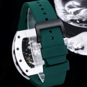 2026 Bestselling 011-FM White Ceramic Automatic Mechanical <b>Watch</b>, Tonneau Hollow <b>Watch</b> with High-Quality Recurring Timing Functi - Product Image 6