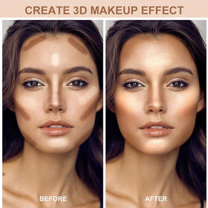 Bâton de contour étanche 2 en 1 OEM de marque privée bâton de surligneur imperméable à haute teneur en pigments résistant à la sueur longue durée - Product Image 3