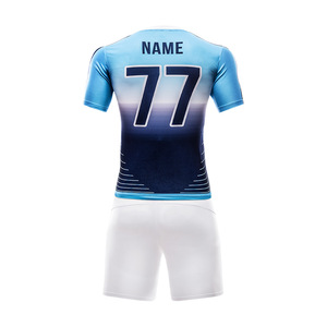 Thai training sublimation soccer shirt design your own soccer kit - Product Image 4