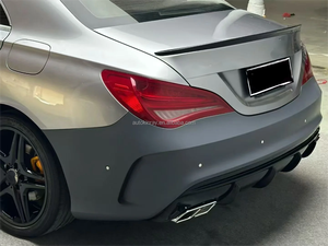 Venta al por mayor de fábrica para Mercedes <span class=keywords><strong>CLA</strong></span> <span class=keywords><strong>clase</strong></span> W117 2013-2018 Kits de carrocería actualización a CLA45 AMG estilo parachoques de coche PP estiramiento facial de alta calidad - Product Image 5