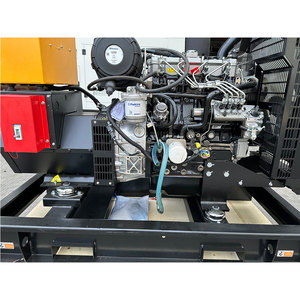 11kv 10KVA 10KW 110 220 Volt mở khung Máy phát điện diesel đặt trong Dubai - Product Image 5