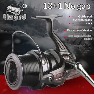 <span class=keywords><strong>Moulinet</strong></span> de pêche spinning à bobine entièrement métallique, pour lancer longue distance, pour la pêche en surfcasting, robuste, pour la pêche en eau salée et douce, vente en gros - Product Image 2