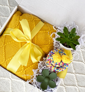 Paquetes DE CUIDADO DE MOQ bajo para ella con calcetines de Manta Pinza de pelo suculenta Pensando en ti Regalos para mujeres - Product Image 5