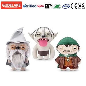 Llavero de <span class=keywords><strong>peluche</strong></span> con colgante de monstruo de dientes grandes, adorable y divertido, juguete de <span class=keywords><strong>peluche</strong></span> de monstruo feo y tierno, muñeco de <span class=keywords><strong>peluche</strong></span> para niños - Product Image 1