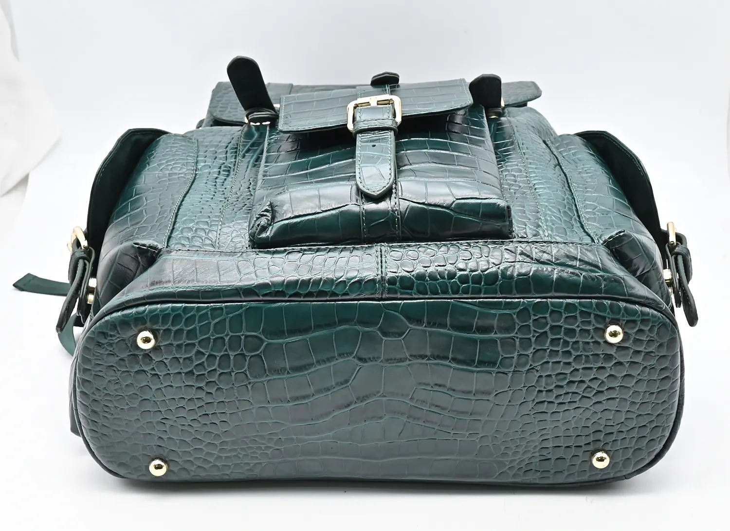 Luxury Designer College School Backpacks Crocodile Vegan Leather Travel Business Notebook Bag Laptop Backpack