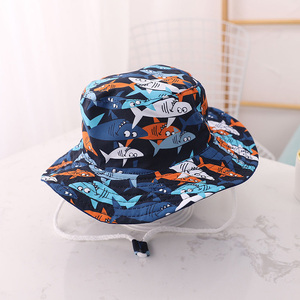 Sombrero de verano con protección UV para bebé, <span class=keywords><strong>gorra</strong></span> de protección UV con dibujos animados - Product Image 3
