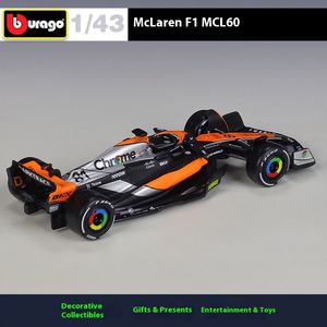 Bburago 1/43 modelo de coche fundido a presión aleación Mcl60 Mclarenn 2023 #4 #81 Formulaa un modelo de coche de Metal juguetes colección de exhibición - Product Image 3