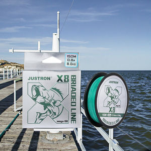 2025 nouvelle série PE fil tressé moulinet de pêche X4X8 Stickbait naufrage attaque sauvage noir tige télescopique pour la pêche en rivière du lac - Product Image 2