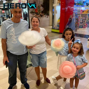 HEROVR Distributeur de <span class=keywords><strong>Barbe</strong></span> <span class=keywords><strong>à</strong></span> <span class=keywords><strong>Papa</strong></span> Multi-Points d'Accès en Acier Inoxydable avec Écran Tactile et SDK Intégré, Idéal pour les Parcs d'Attractions et les Investissements - Product Image 2