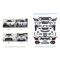 Kit de carrosserie de mise à niveau de voiture de haute qualité pour la mise à niveau 2016 à 2022 Range Rover Sport Rangerover Sport Kit de carrosserie