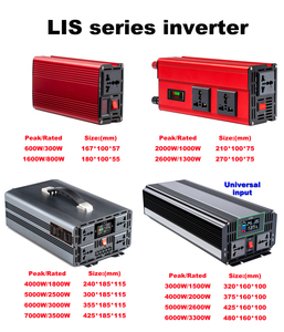 LiHELi 7000W เครื่องแปลงไฟฟ้ากระแสตรงเป็นกระแสสลับแบบ Pure Sine Wave สำหรับรถยนต์และบ้าน 12V 220V 4000W รุ่น LIS7000W Pure Sine Wave - Product Image 6
