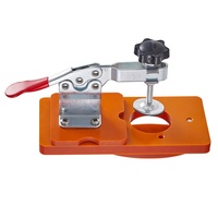 Gabarit de perçage pour charnières de porte 35 mm avec clip de fixation, ouvre-trou 150x70 mm pour menuisier, bricolage, OEM, ODM