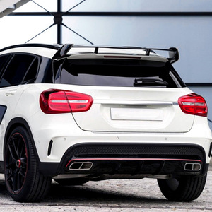 Pièces de modification d'aile arrière pour Mercedes-Benz Classe GLA X156, ABS noir piano, 2014-2019, becquet de coffre - Product Image 4