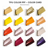 Film de protection de peinture pour carrosserie automobile en TPU couleur Lava Orange, 7,5 mil, auto-réparant, résistant aux UV, haute brillance