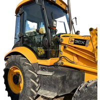 Prix réel 2025 – Chargeuse-pelleteuse JCB 3CX d'occasion 68,5 kW avec moteur JCB, pour usage agricole, haute efficacité de travail, en stock à vendre