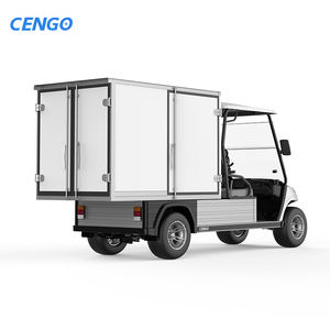 Özelleştirilebilir 2 kişilik elektrikli Golf arabası, yükleme platformu ile sertifikalı 48v elektrikli gıda dağıtım sepeti - Product Image 4