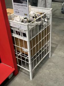 Carritos de Supermercado Ivanic WG-ST11 60L, Carrito de Compras Plegable de Acero con Acabado Galvanizado, Ruedas de 5 Pulgadas, Personalizable y Portátil - Product Image 4