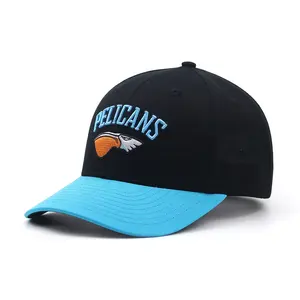 Tasarım kendi 6 Panel üreticisi kap nakış tasarımcısı Logo özel işlemeli erkek beyzbol şapkası spor şapka